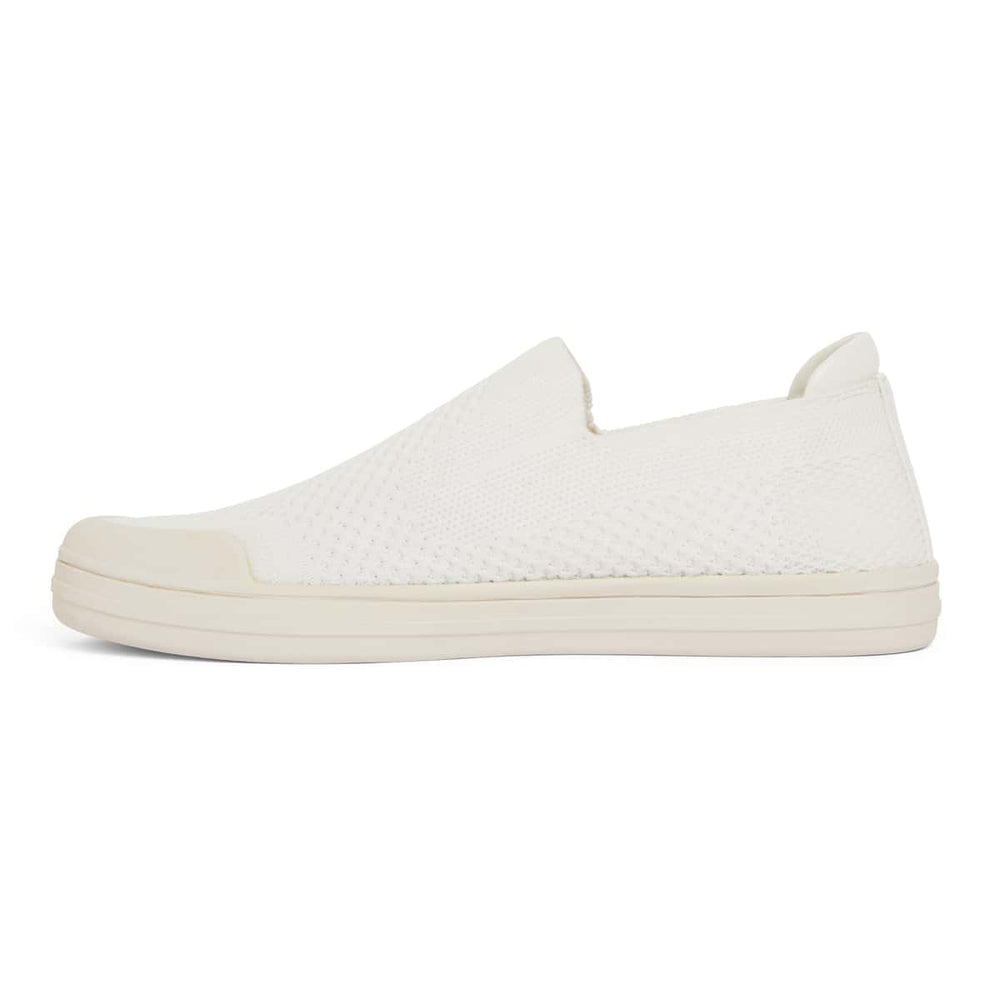 Veneto Sneaker in White Fabric
