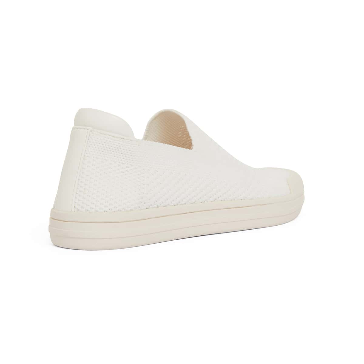 Veneto Sneaker in White Fabric