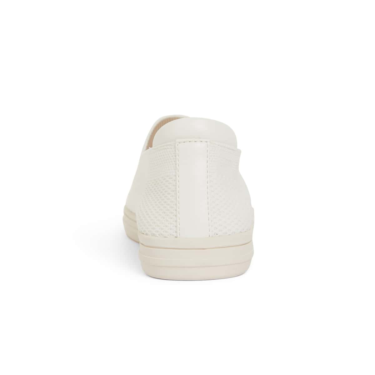 Veneto Sneaker in White Fabric