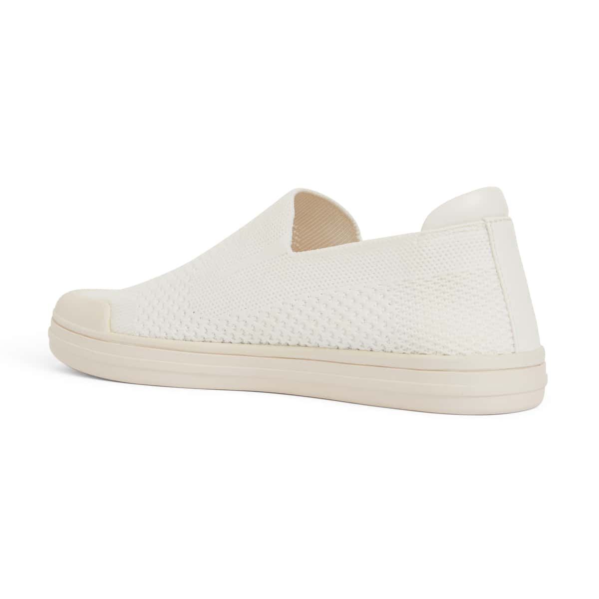 Veneto Sneaker in White Fabric