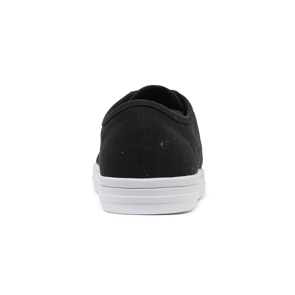 Ventura Sneaker in Black Canvas