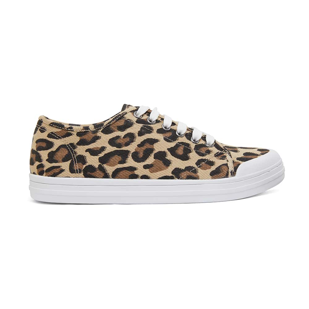 Ventura Sneaker in Leopard Canvas