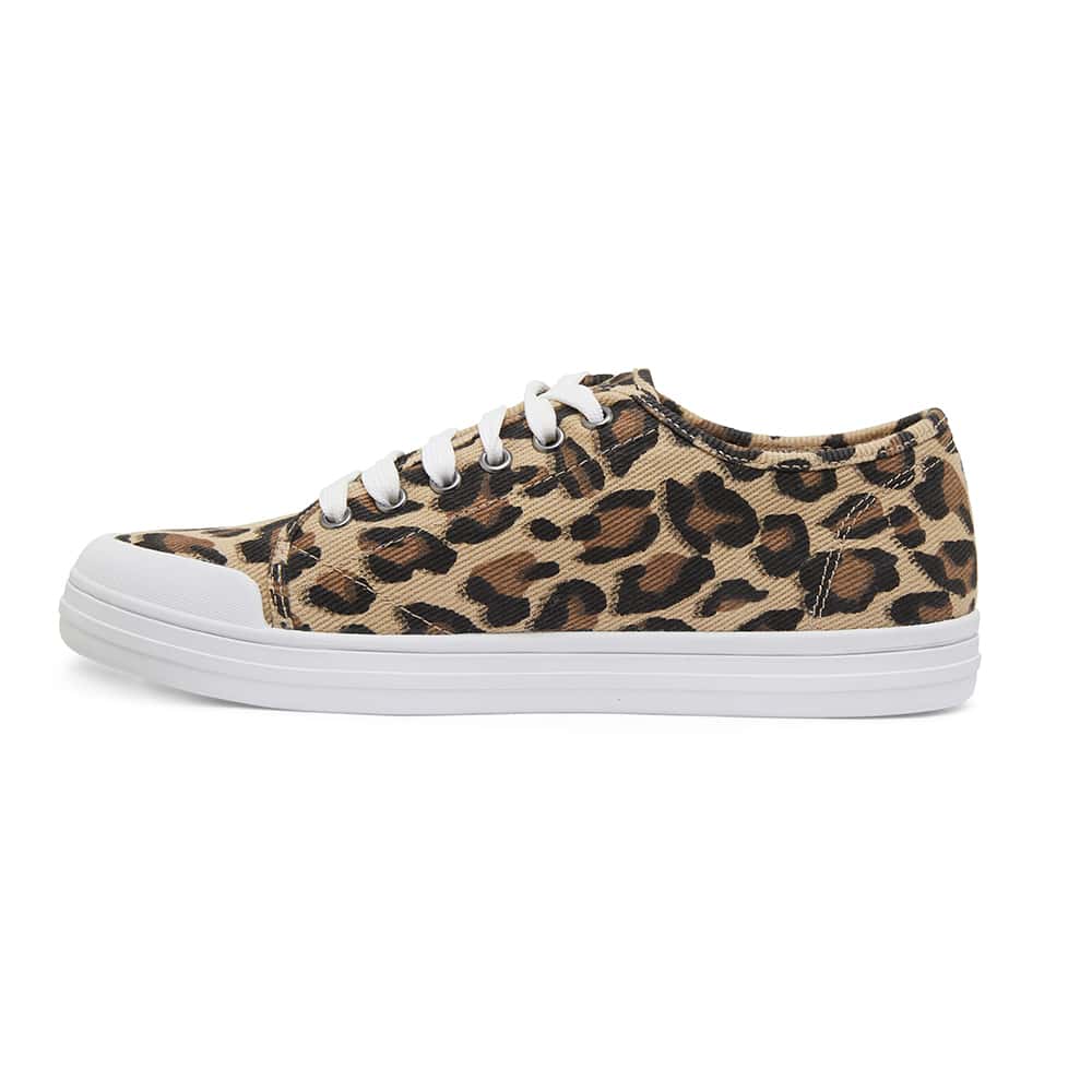 Ventura Sneaker in Leopard Canvas