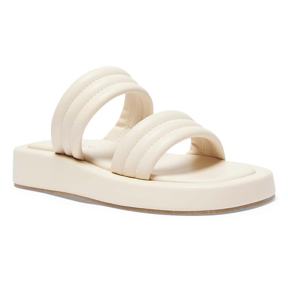 Vito Slide in Ivory Smooth