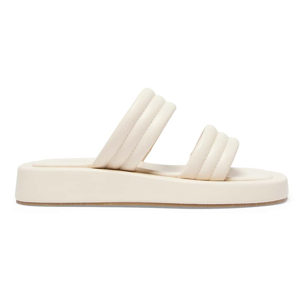 Vito Slide in Ivory Smooth