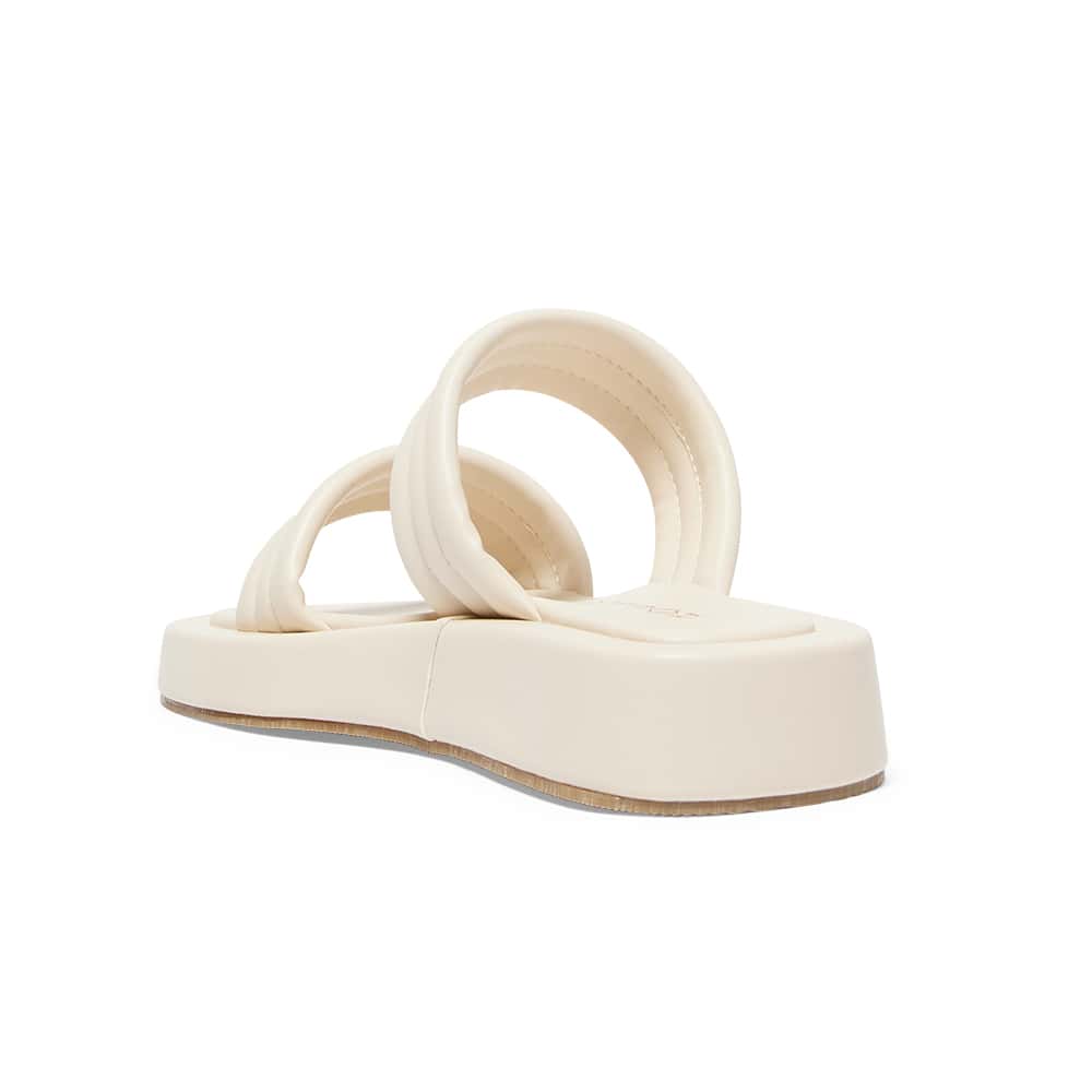 Vito Slide in Ivory Smooth