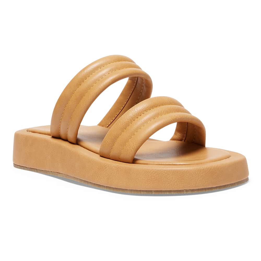 Vito Slide in Tan Smooth