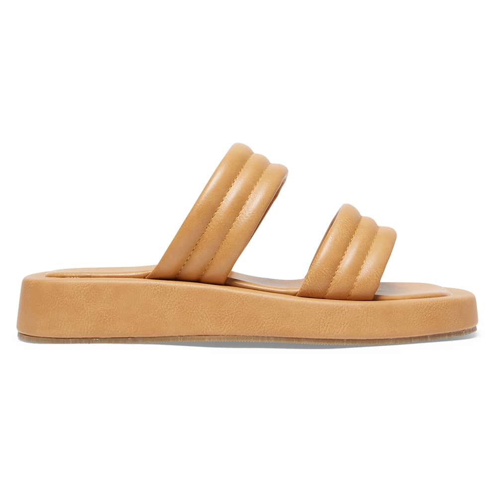 Vito Slide in Tan Smooth