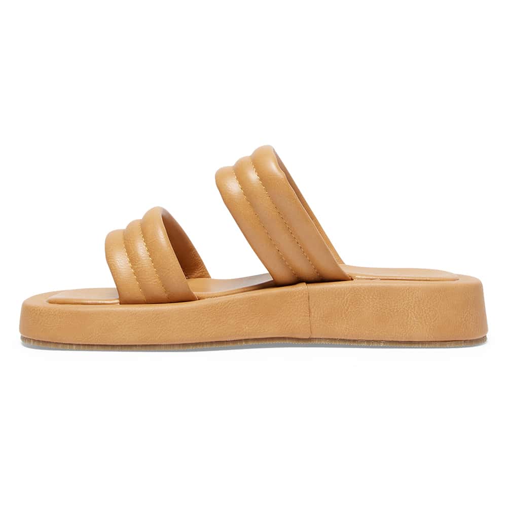 Vito Slide in Tan Smooth
