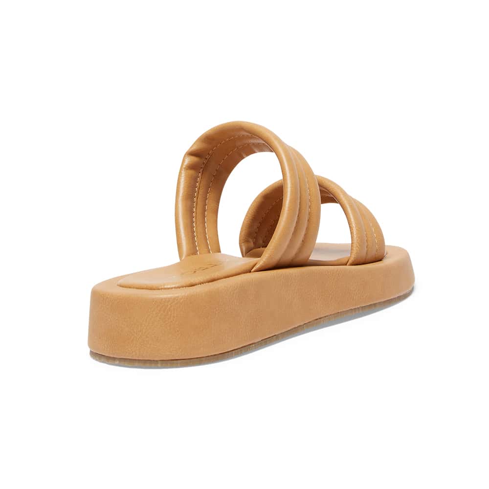 Vito Slide in Tan Smooth