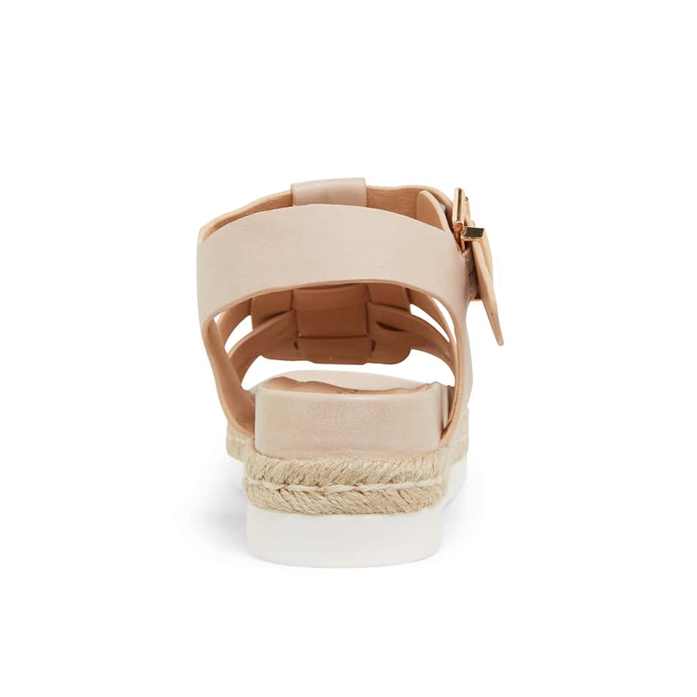 Web Sandal in Blush Smooth