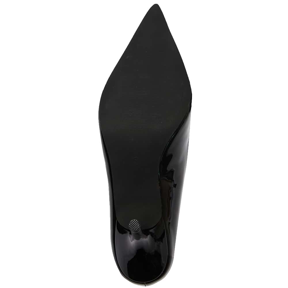Wendy Heel in Black Patent