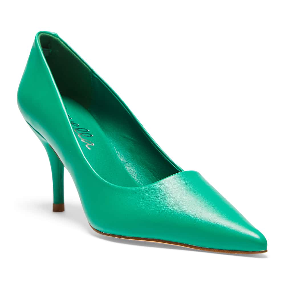 Wendy Heel in Green Smooth