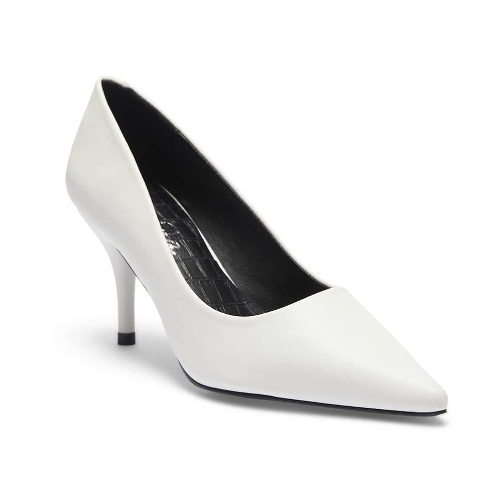 Wendy Heel in White Smooth