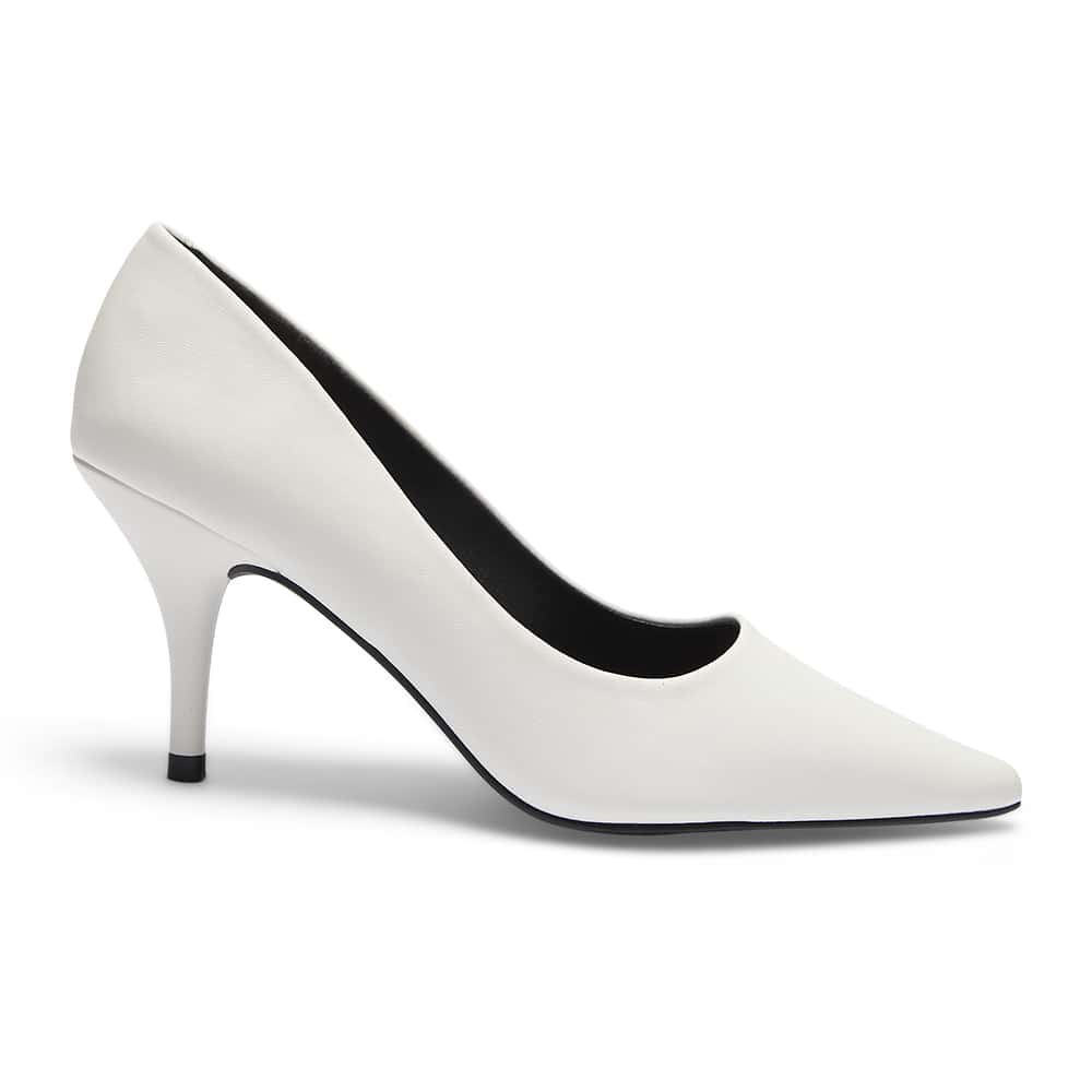 Wendy Heel in White Smooth