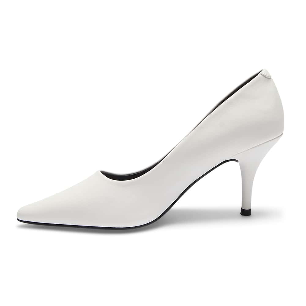Wendy Heel in White Smooth