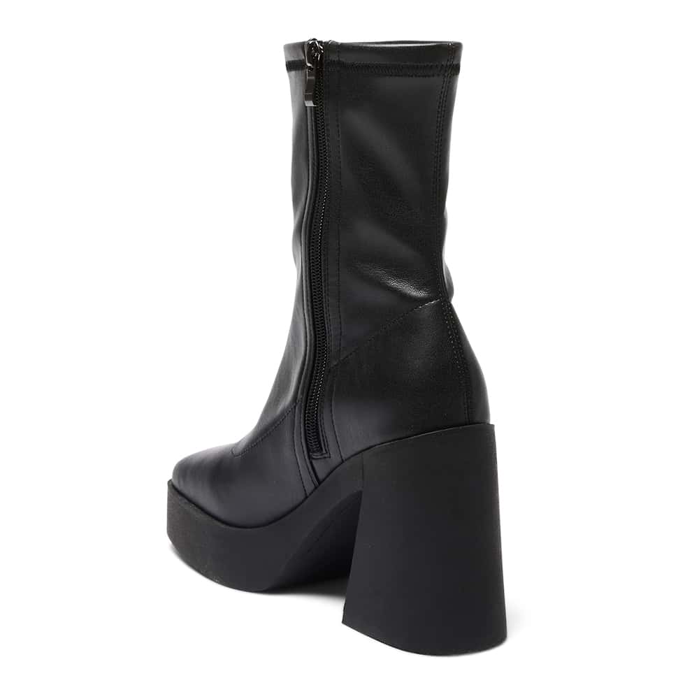 Xanadu Boot in Black Leather