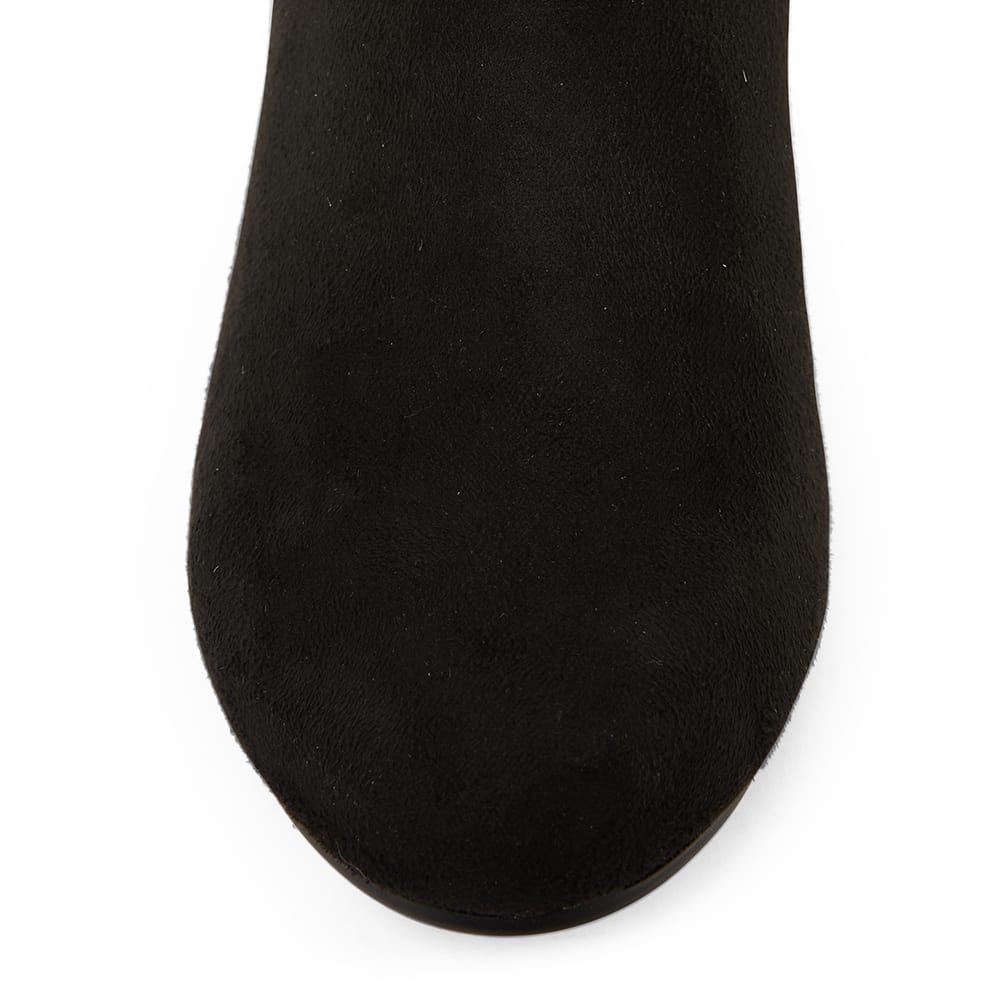 Zeck Boot in Black Fabric