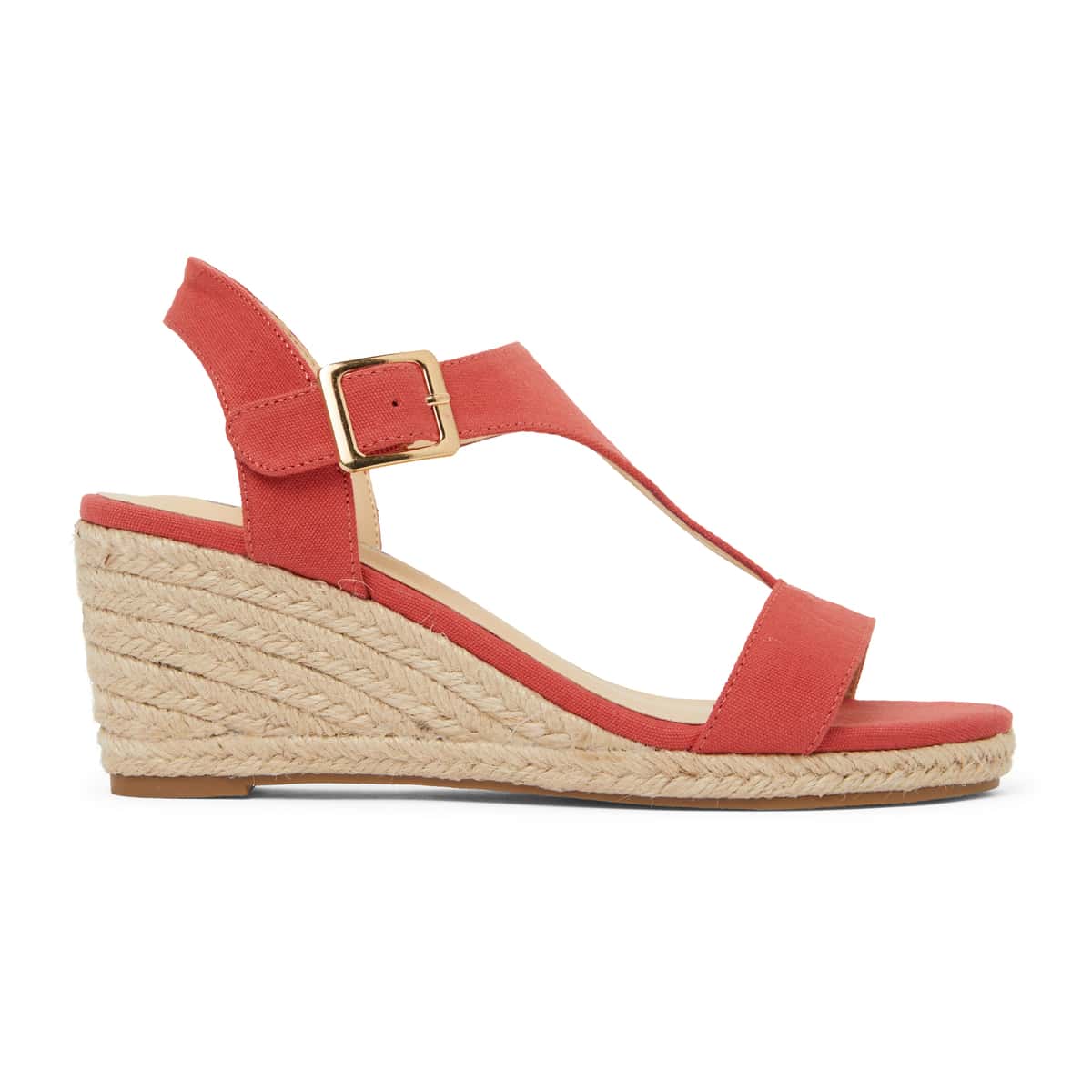 Anchor Espadrille in Tangerine  Fabric