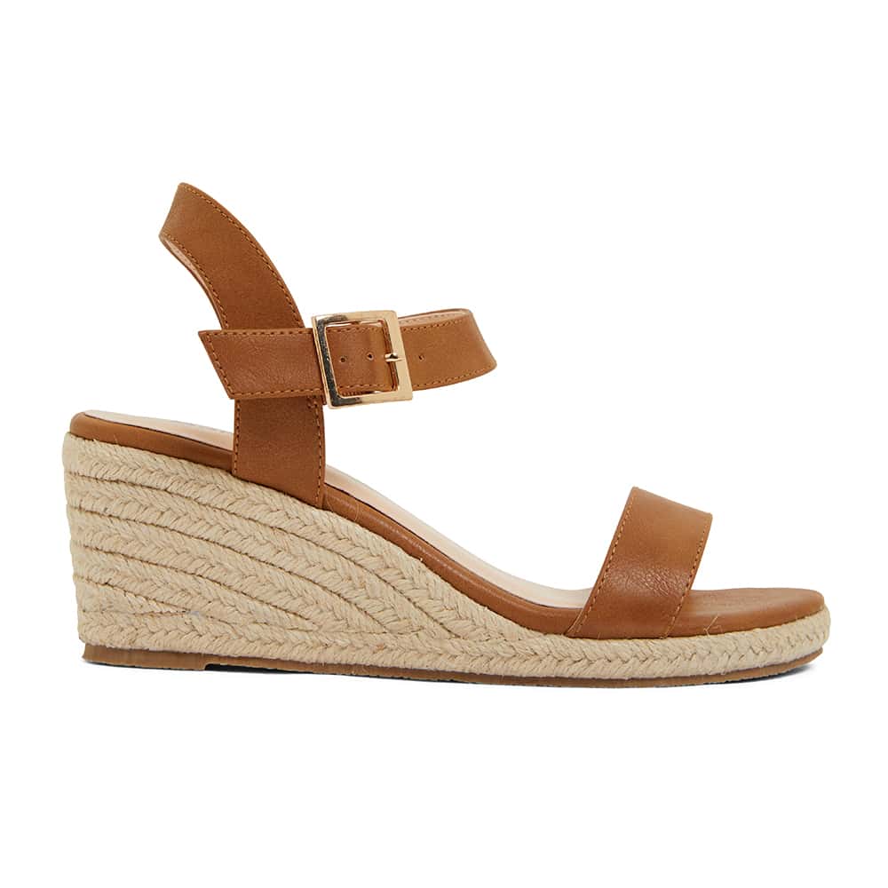 Annie Espadrille in Tan Smooth Sandler Shoe HQ