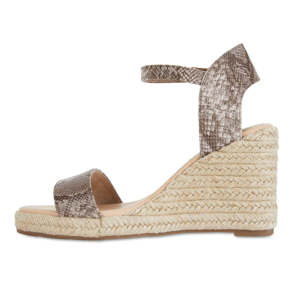 Audrey Espadrille in Snake Smooth