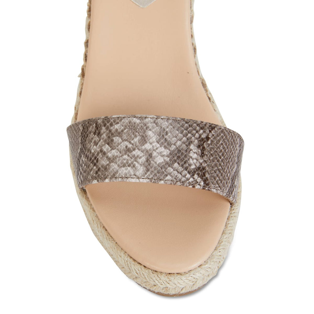 Audrey Espadrille in Snake Smooth