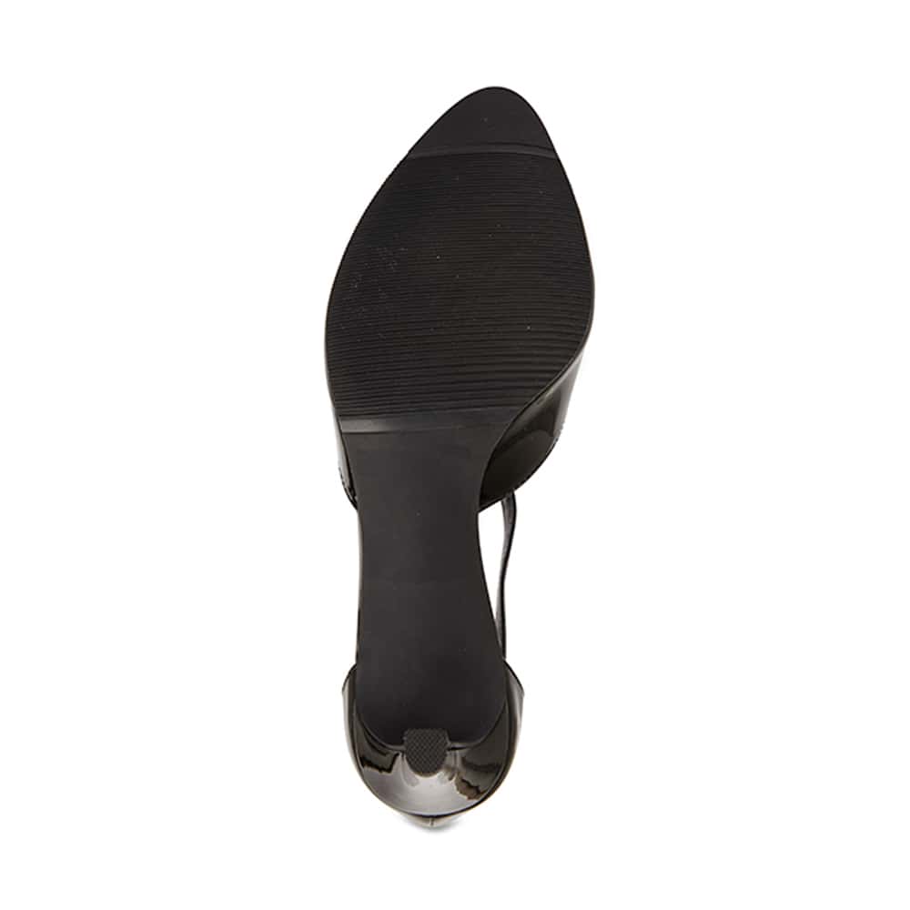 Babylon Heel in Black Patent
