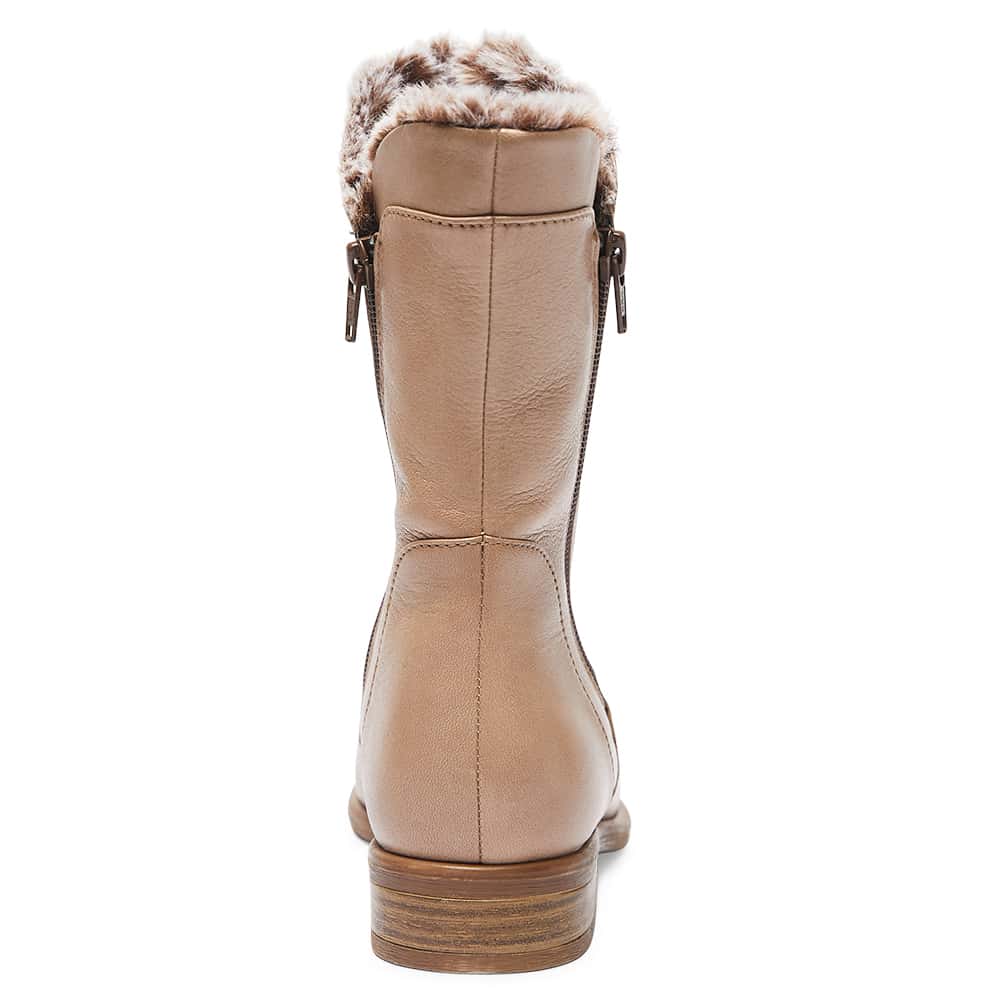 Baldwin Boot in Taupe Leather
