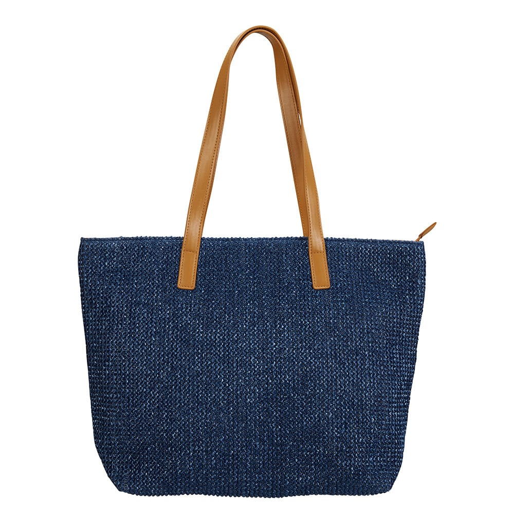 Bale Handbag in Blue Fabric