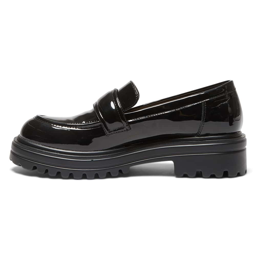 Bandit Loafer in Black Patent