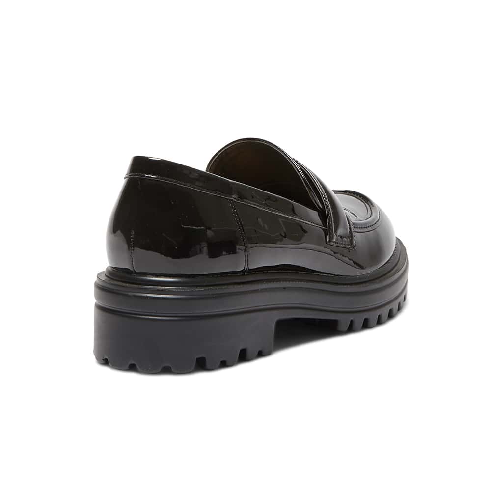 Bandit Loafer in Black Patent
