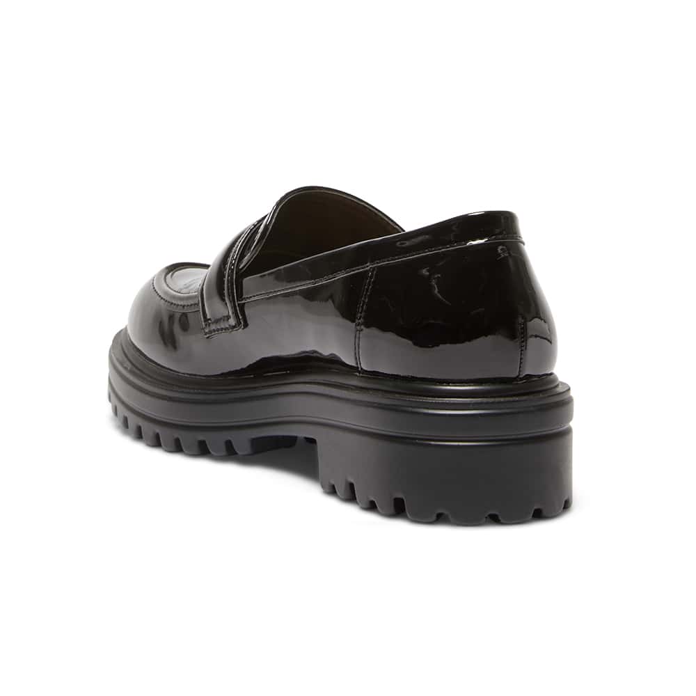 Bandit Loafer in Black Patent