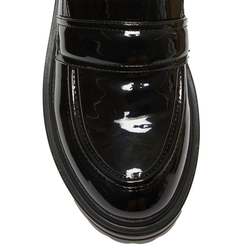 Bandit Loafer in Black Patent