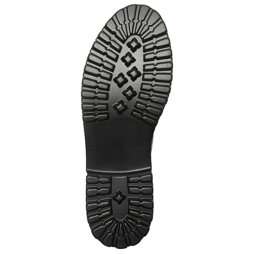 Bandit Loafer in Black Smooth