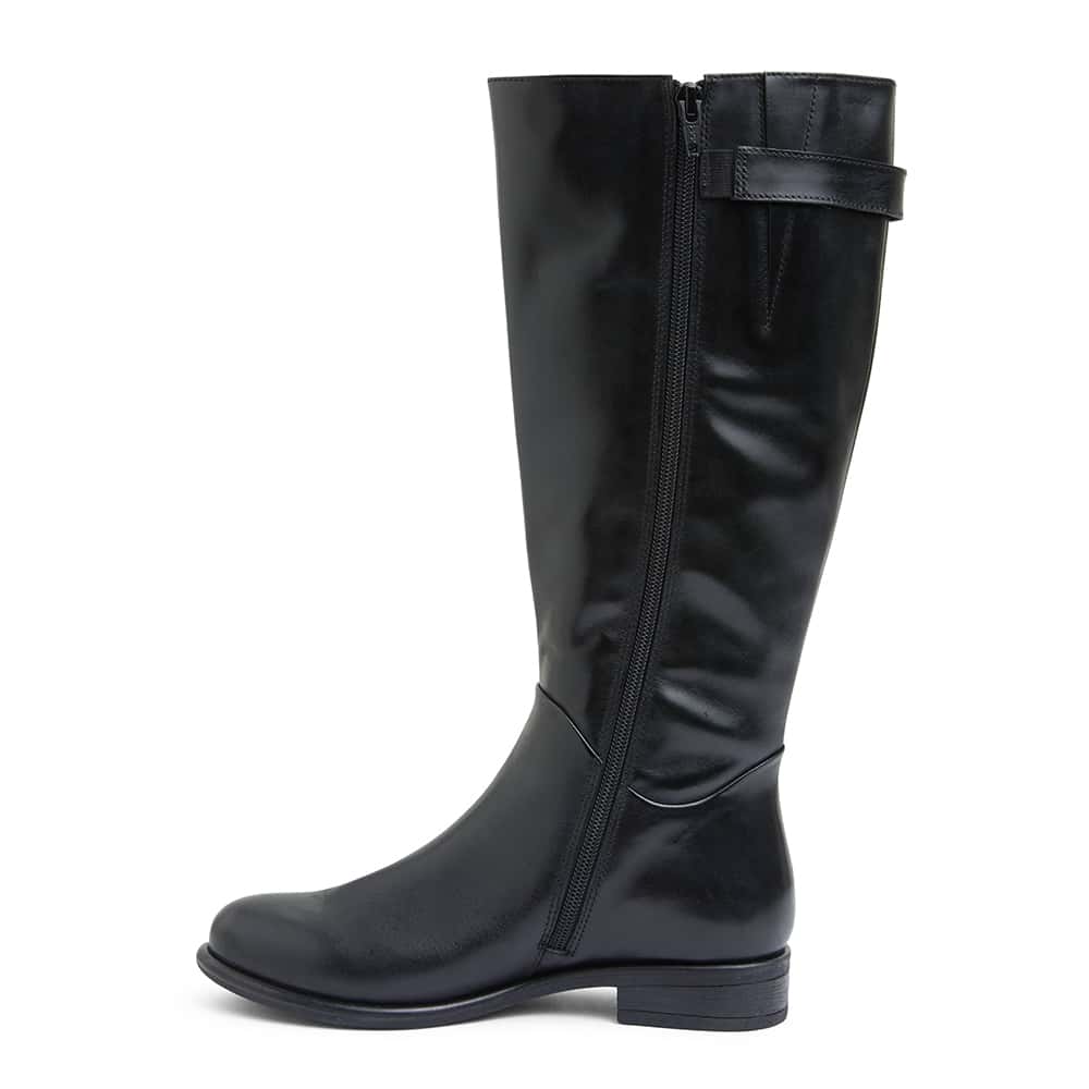 Baxter Boot in Black Leather