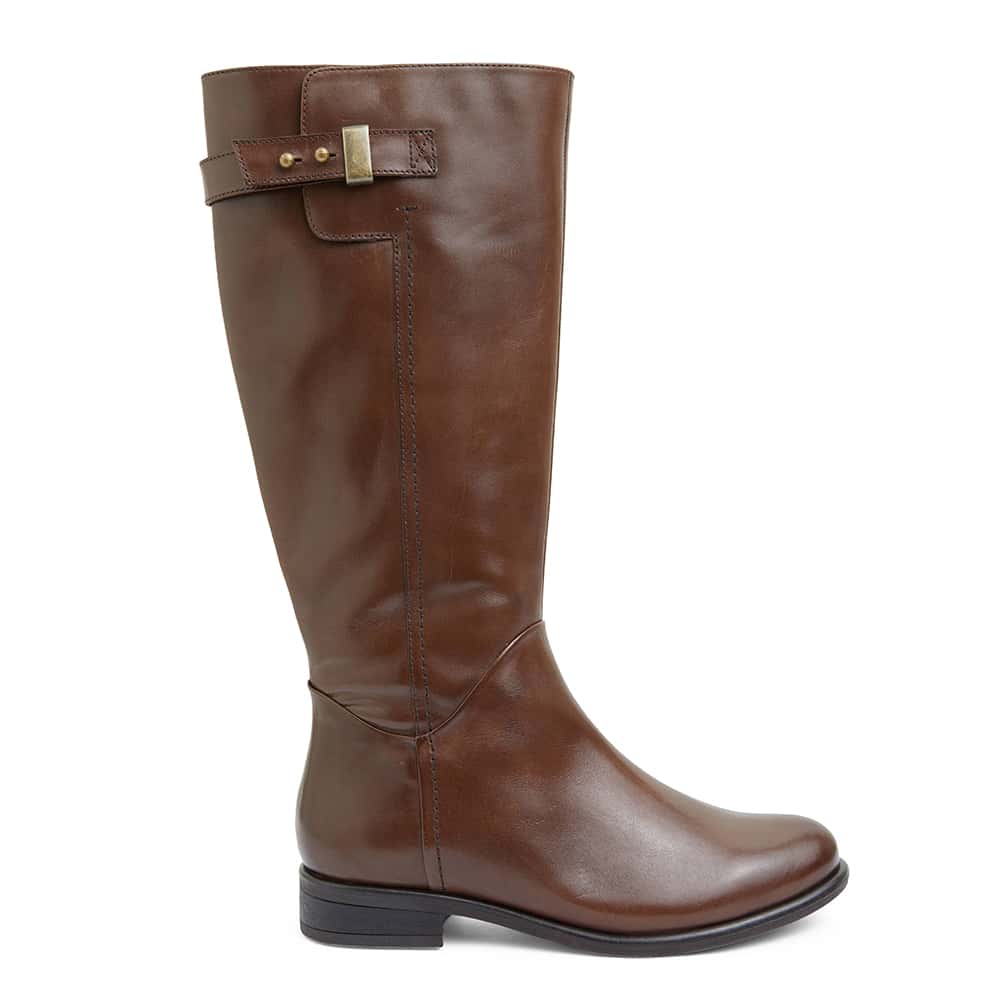 Baxter Boot in Brown Leather