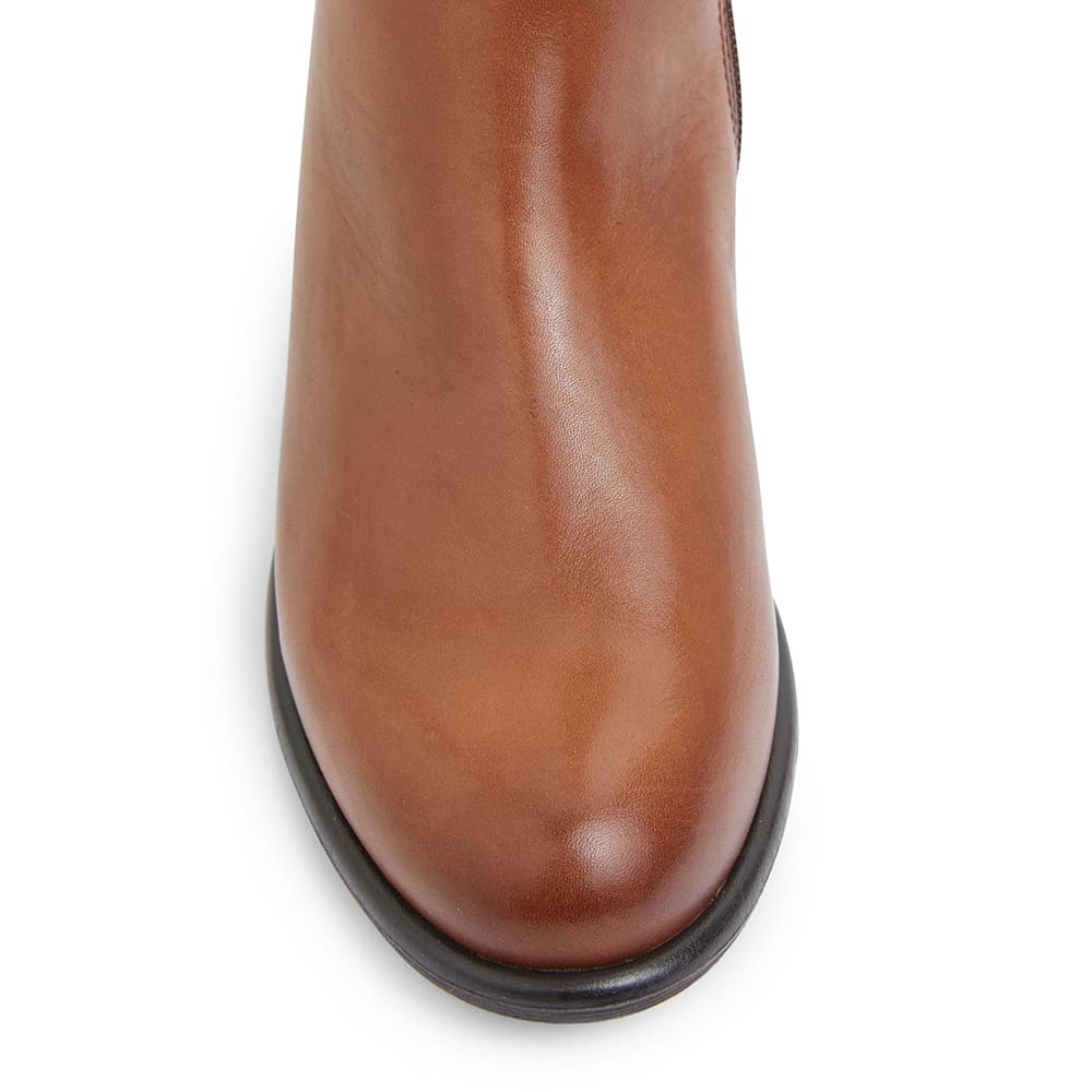 Baxter Boot in Mid Brown Leather