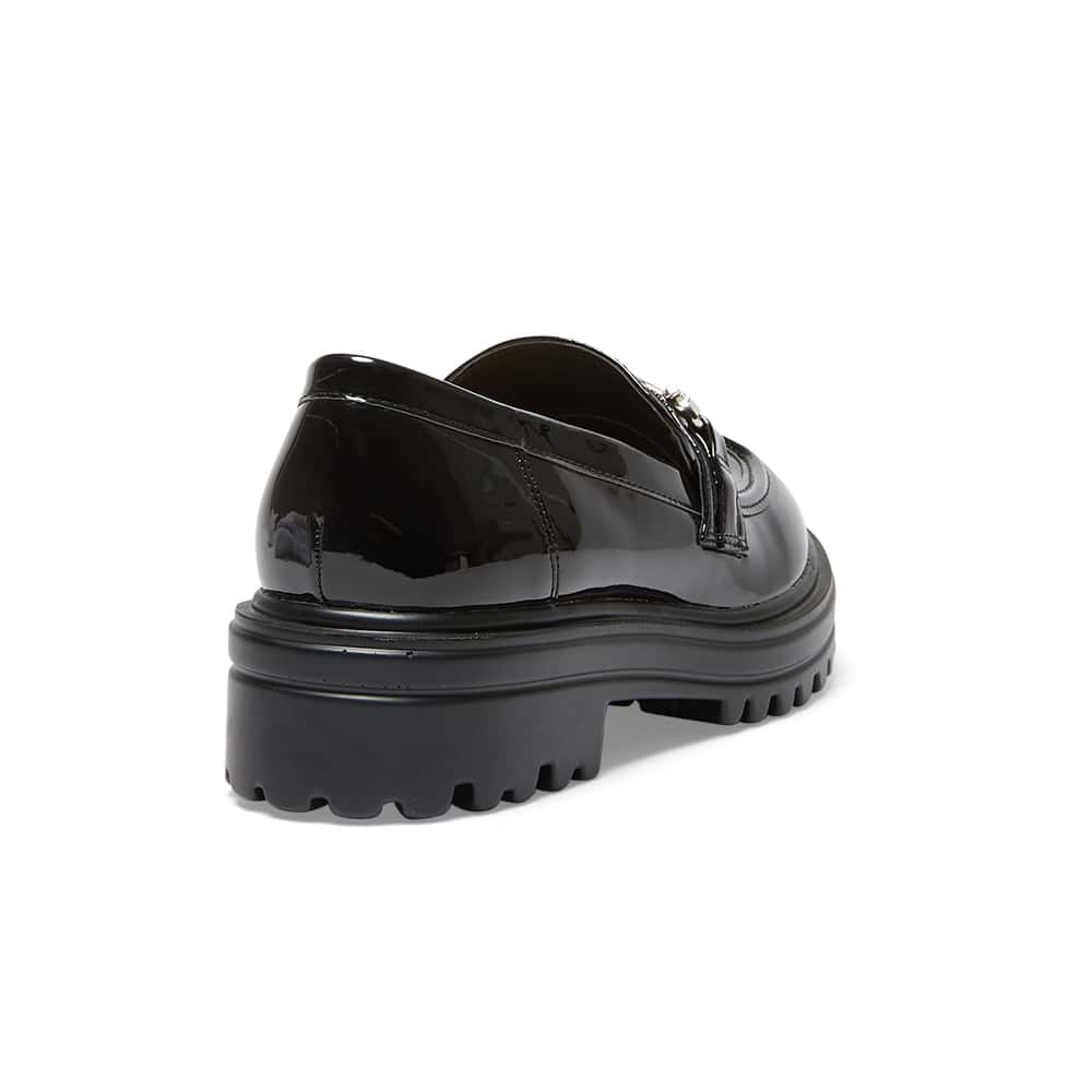 Belinda Loafer in Black Patent