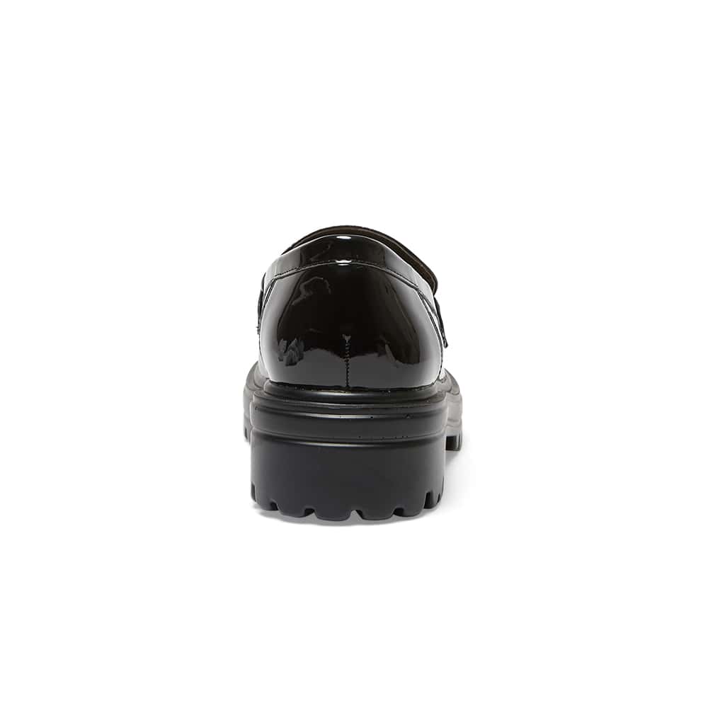 Belinda Loafer in Black Patent