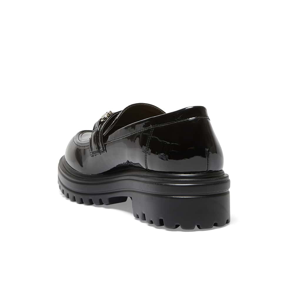 Belinda Loafer in Black Patent