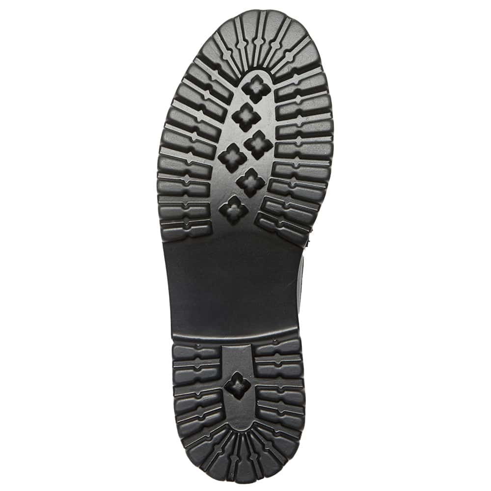 Belinda Loafer in Black Smooth