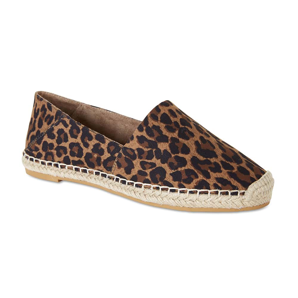 Bella Loafer in Animal Fabric