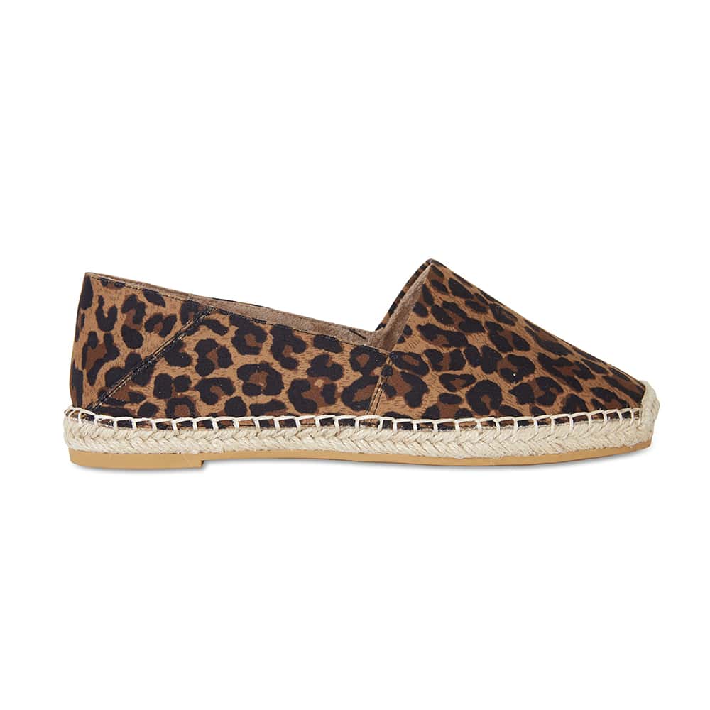 Bella Loafer in Animal Fabric