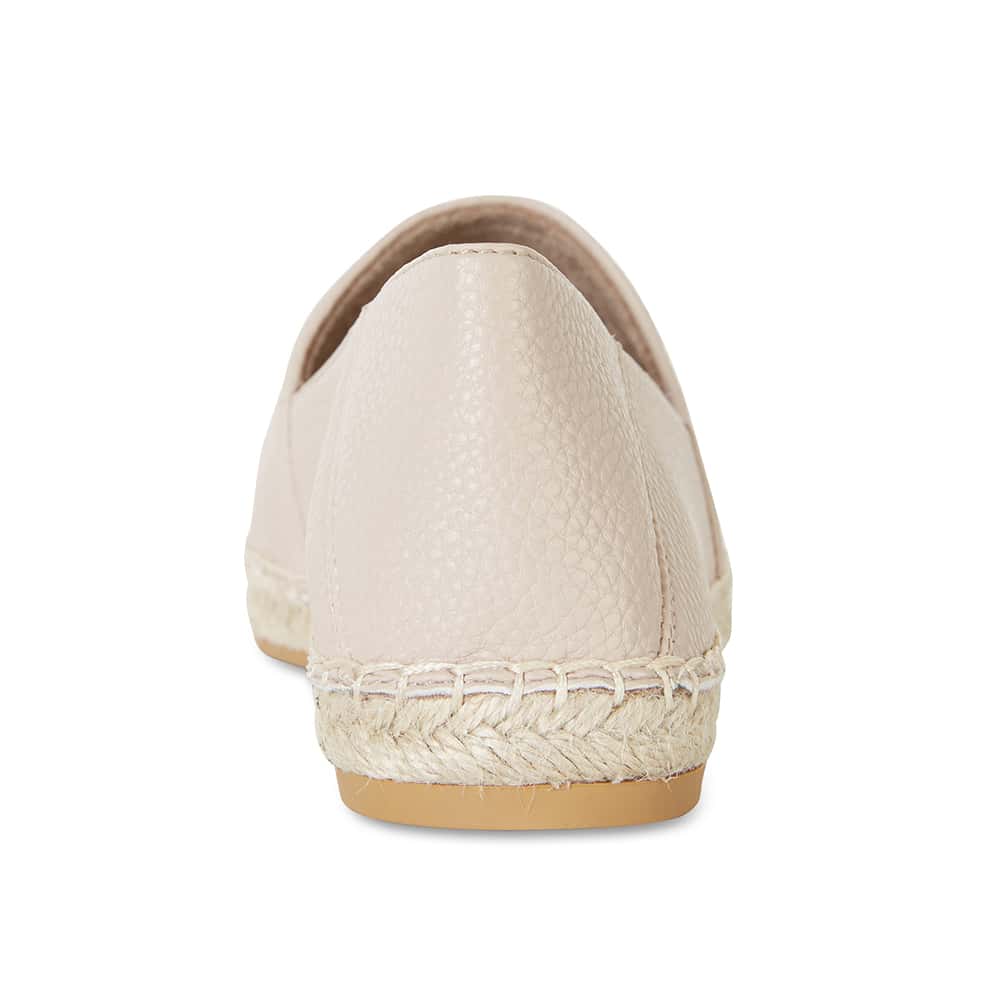 Bella Loafer in Nude Fabric