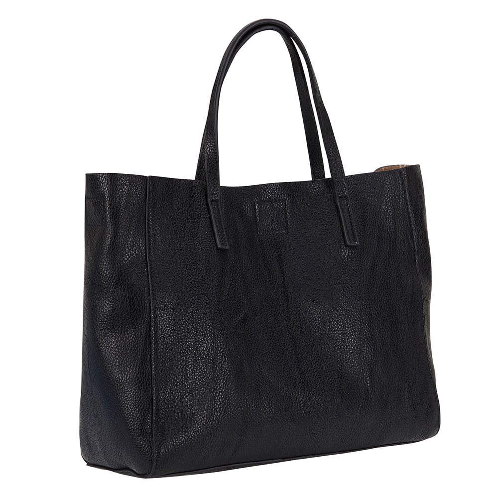 Billi Handbag in Black Smooth