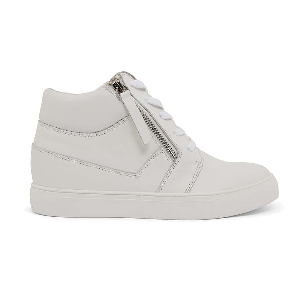 Bingo Sneaker in White Leather