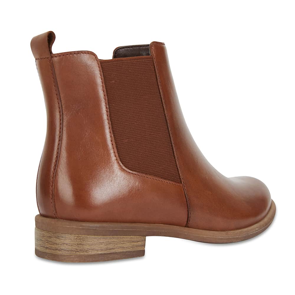 Bogart Boot in Mid Brown Leather