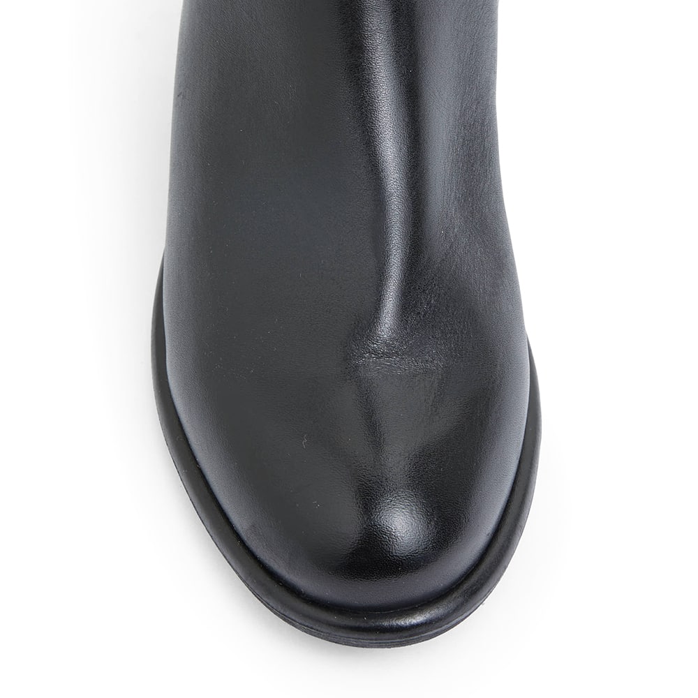 Boxter Boot in Black Leather