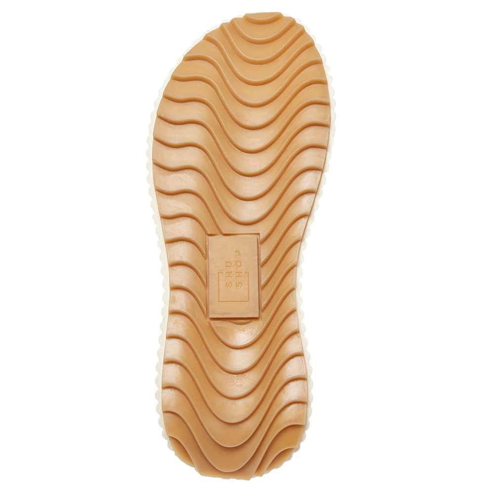 Callie Slide in Ivory Smooth