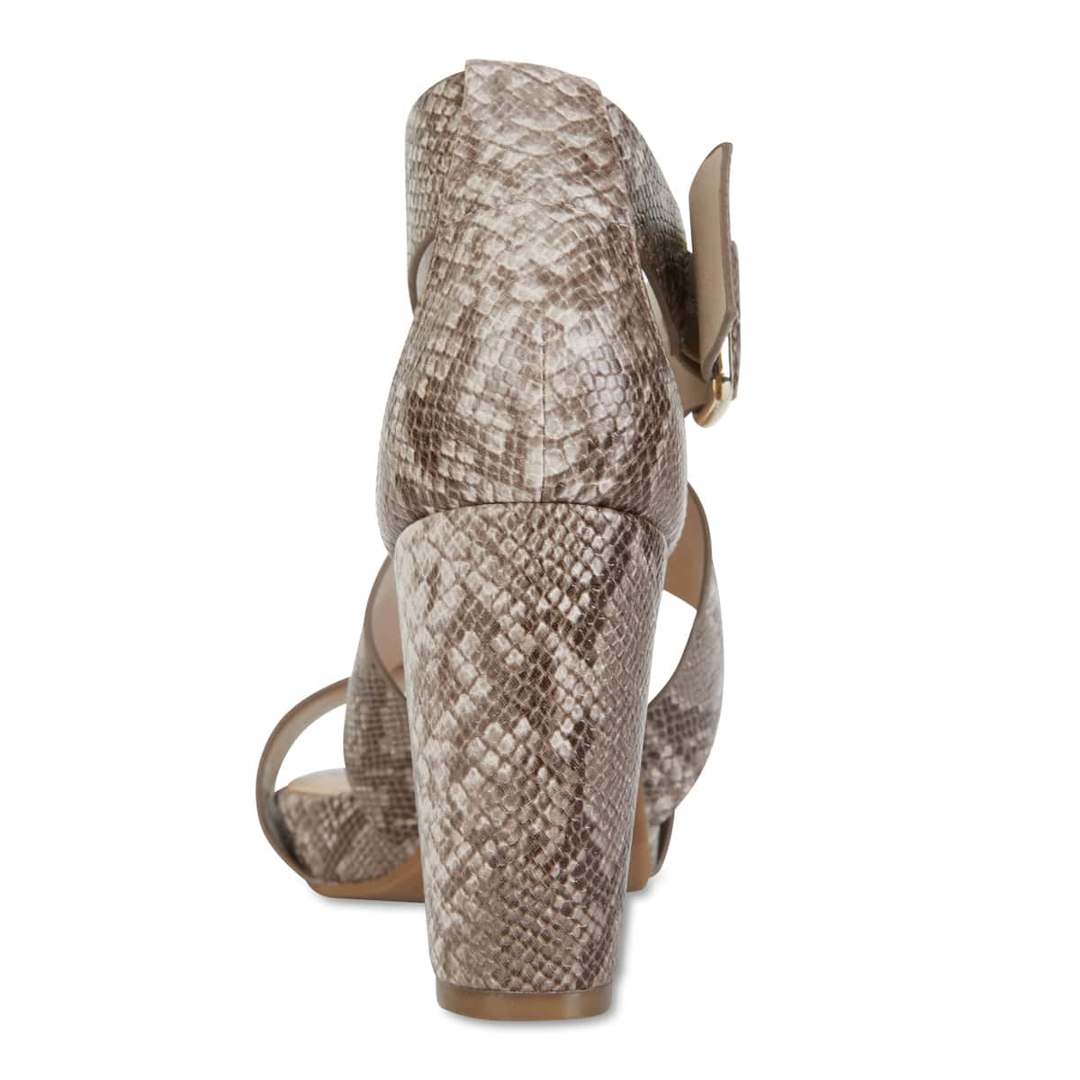 Congo Heel in Snake Smooth
